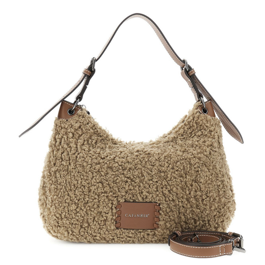 BORSA CAFENOIR ORSETTO NOCCIOLA