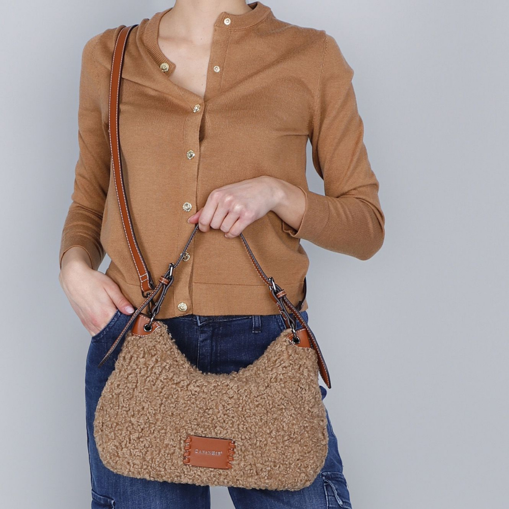 BORSA CAFENOIR ORSETTO NOCCIOLA