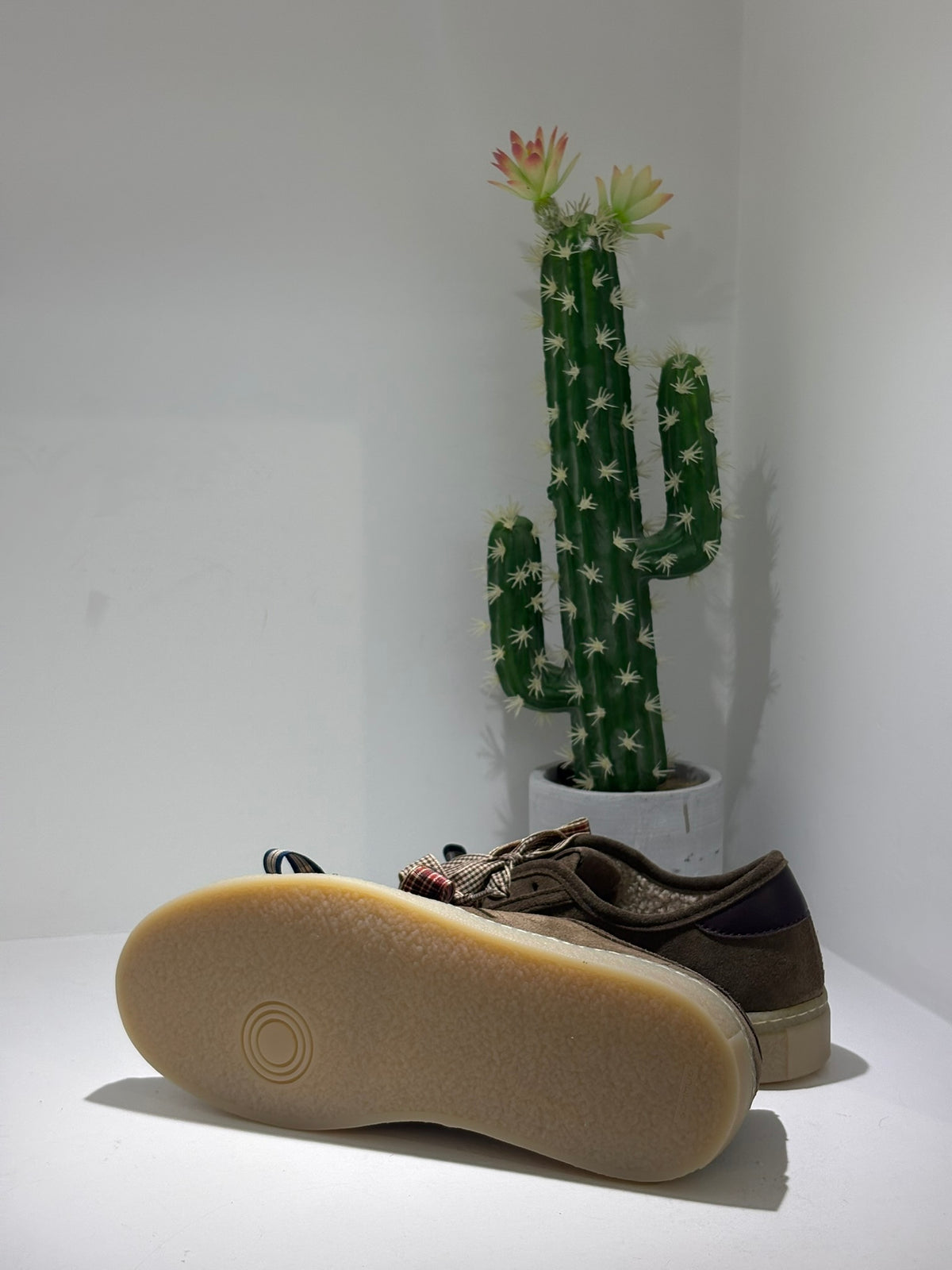 SNEAKER TENDER SUEDE MARRONE