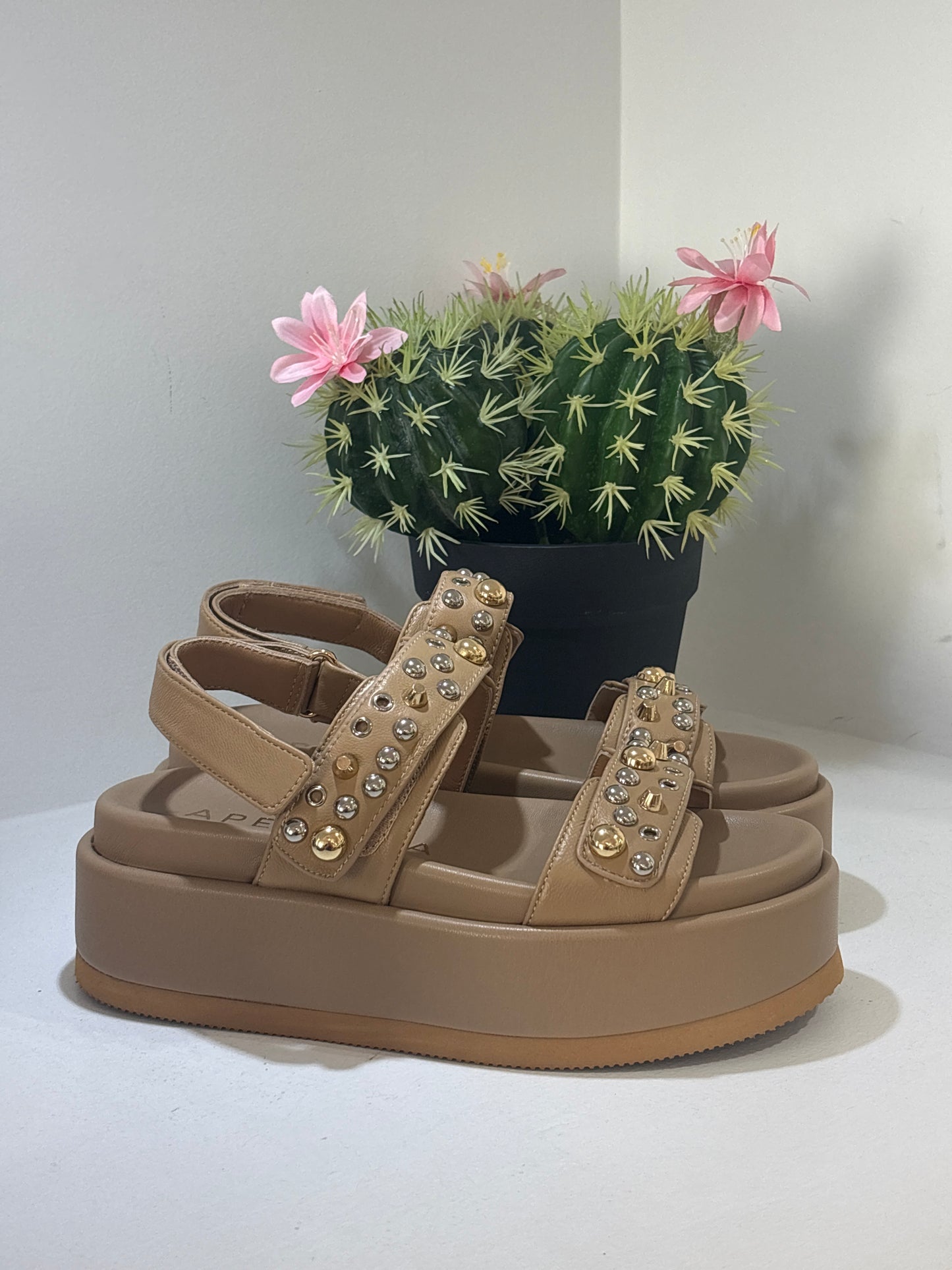 SANDALO APE PAZZA BISCOTTO PLATFORM