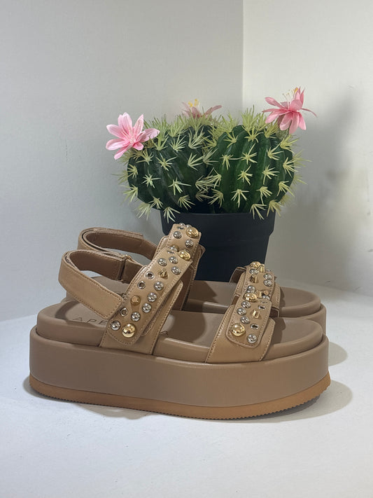 SANDALO APE PAZZA BISCOTTO PLATFORM