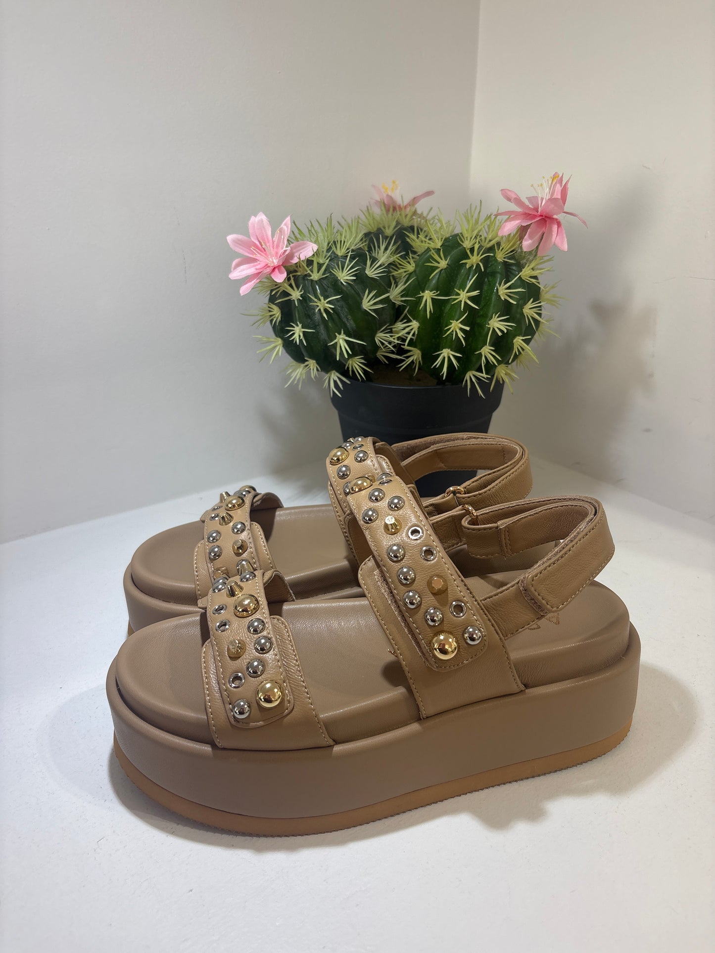 SANDALO APE PAZZA BISCOTTO PLATFORM