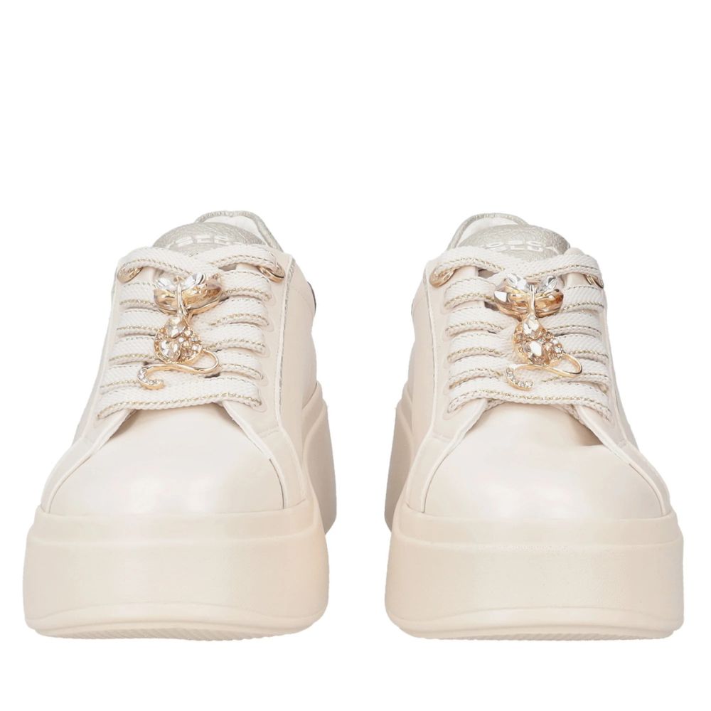 SNEAKERS CLARA TOSCA BLU BEIGE CON GATTO