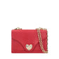 BORSA SWEET BAG TOSCA BLU CUORE ROSSO