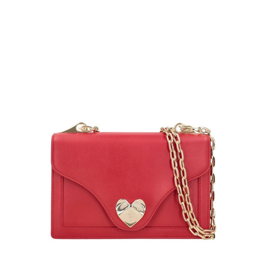 BORSA SWEET BAG TOSCA BLU CUORE ROSSO