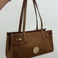 BORSA SCAMOSCIATA CUOIO