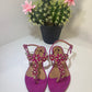 SANDALO POSITANO LOVE FUCSIA