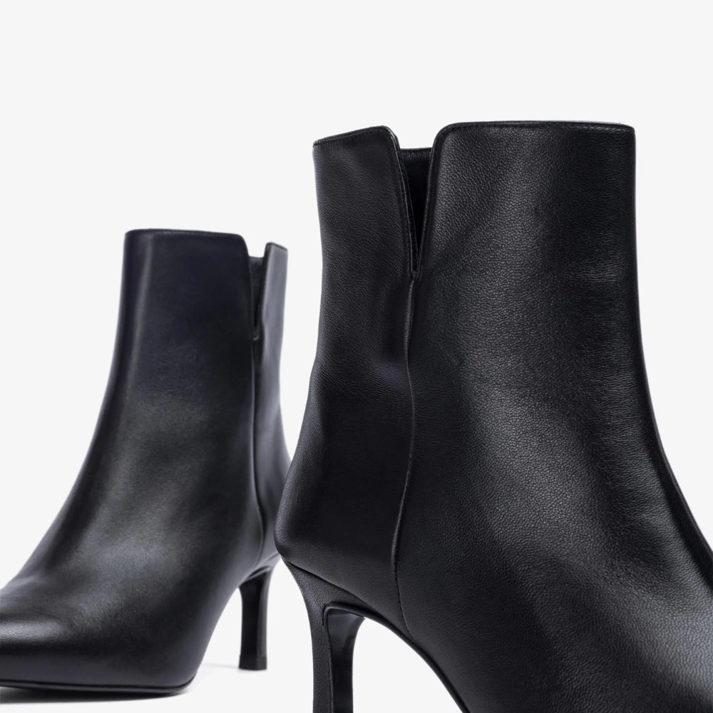 TRONCHETTO UNISA NERO TACCO 7CM