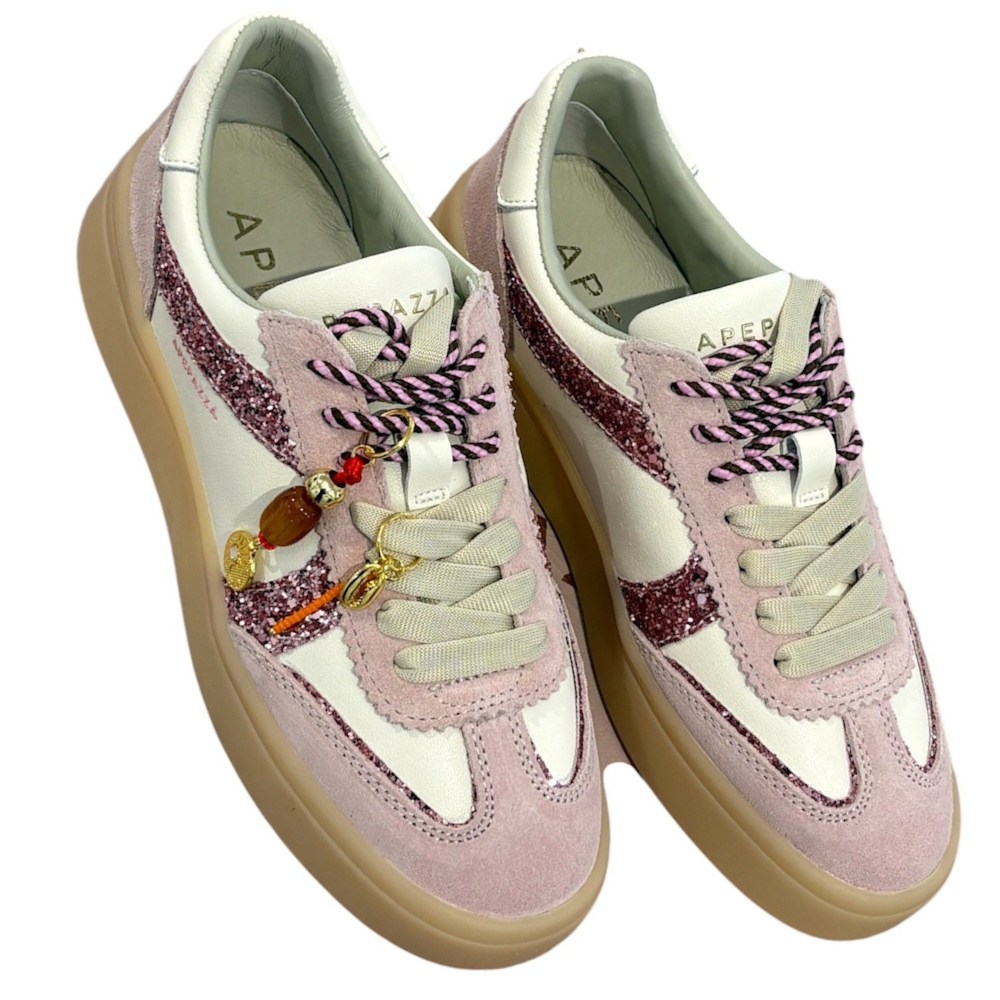 SNEAKERS APE PAZZA IRIS ROSA