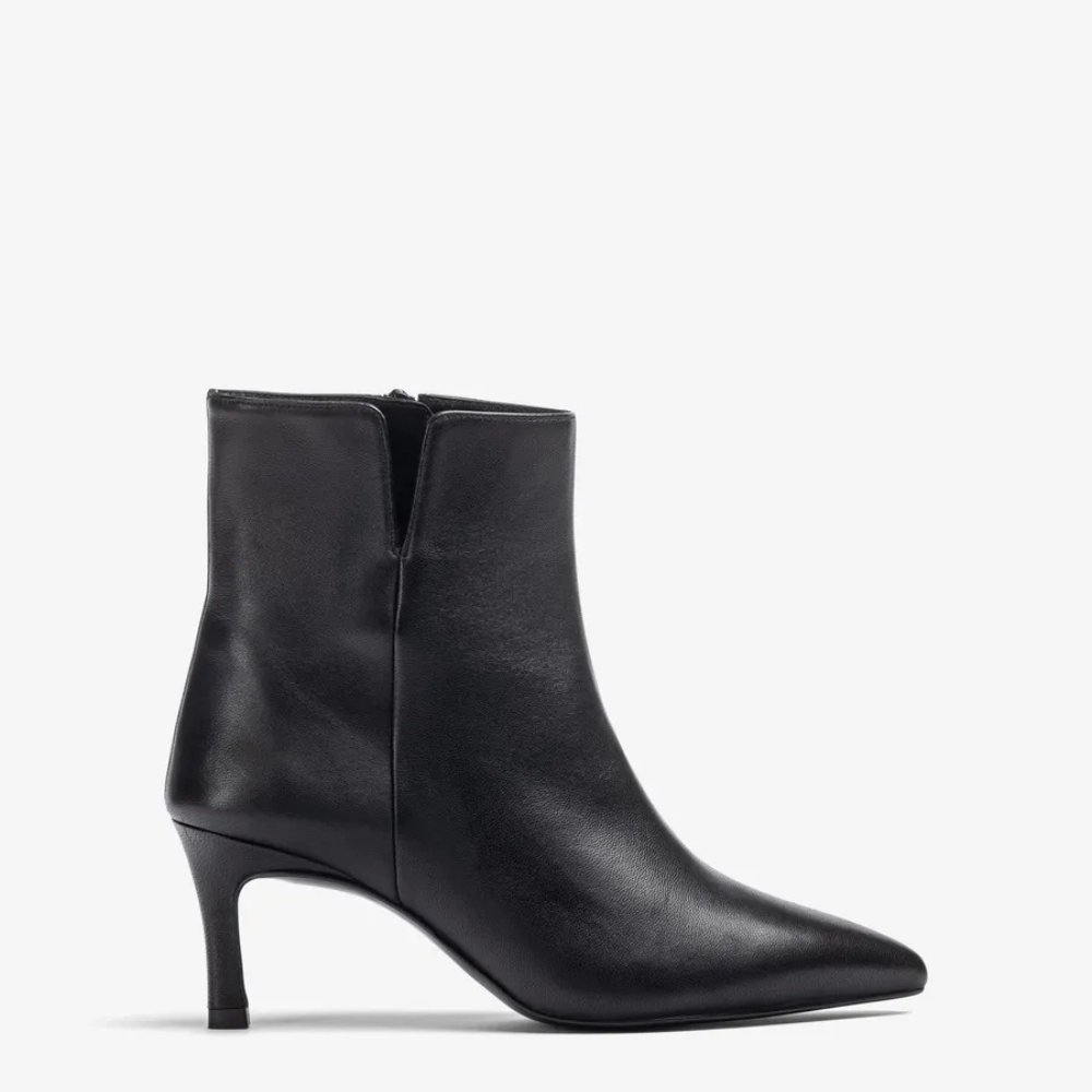 TRONCHETTO UNISA NERO TACCO 7CM