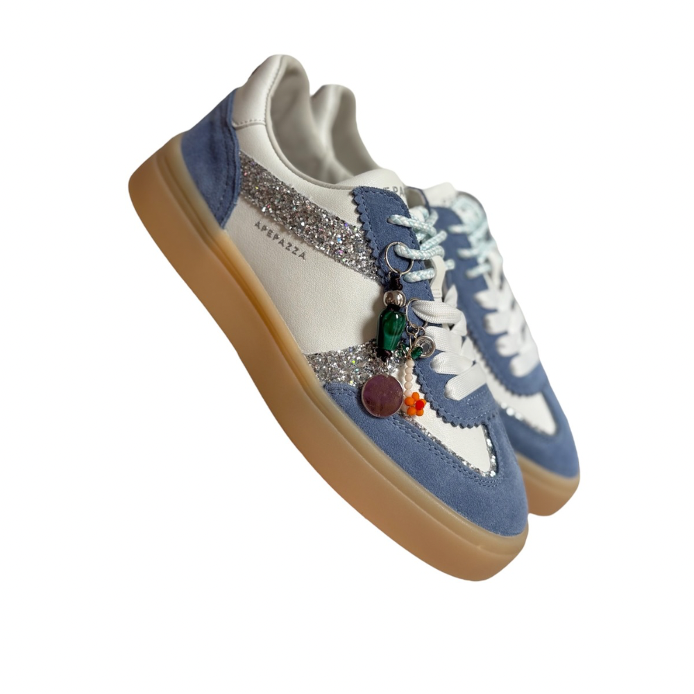 SNEAKERS APE PAZZA IRIS CELESTE