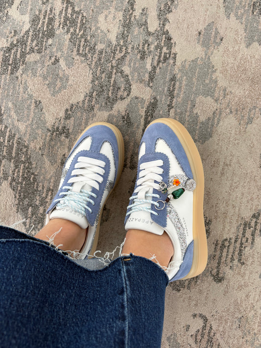 SNEAKERS APE PAZZA IRIS CELESTE