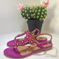 SANDALO POSITANO LOVE FUCSIA