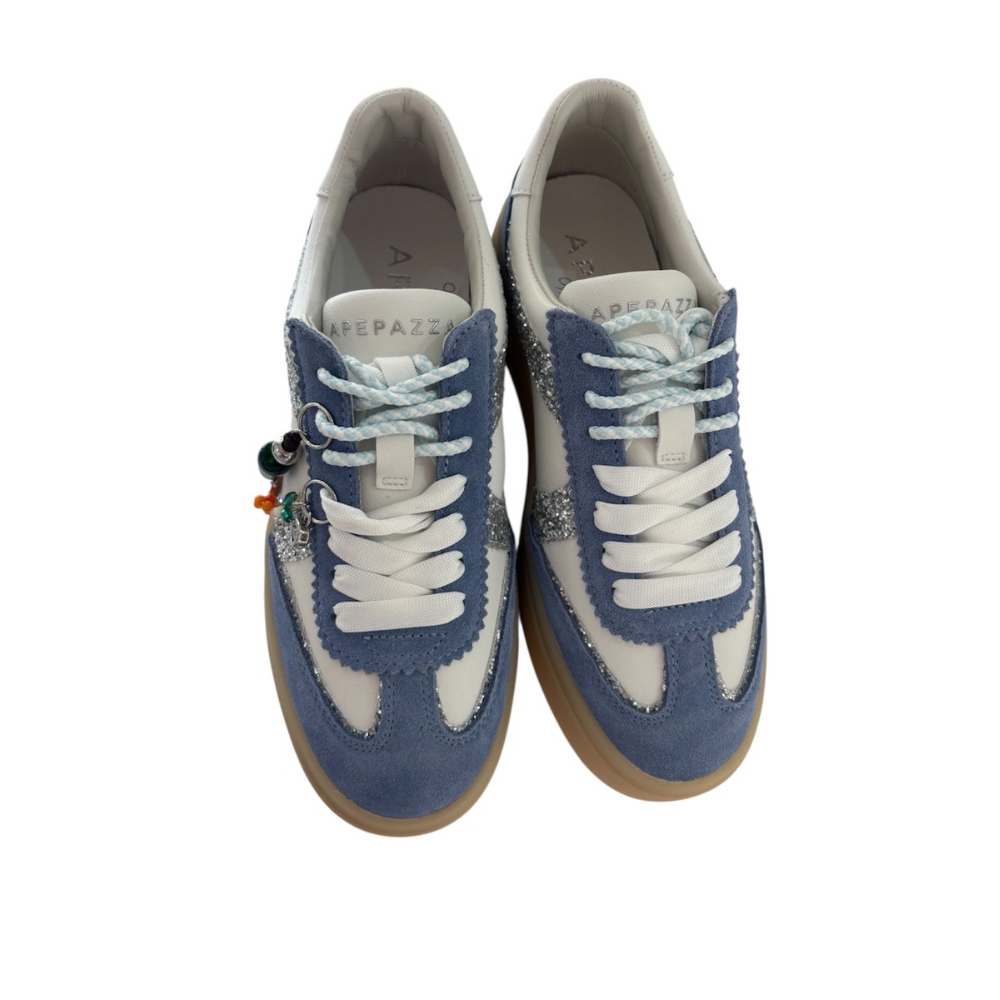 SNEAKERS APE PAZZA IRIS CELESTE