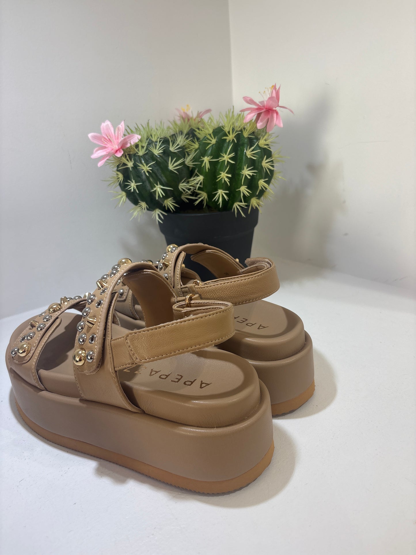SANDALO APE PAZZA BISCOTTO PLATFORM
