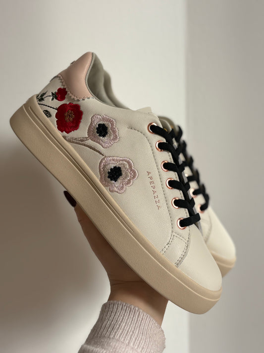 SNEAKERS APE PAZZA IRIS CON RICAMI