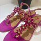SANDALO POSITANO LOVE FUCSIA