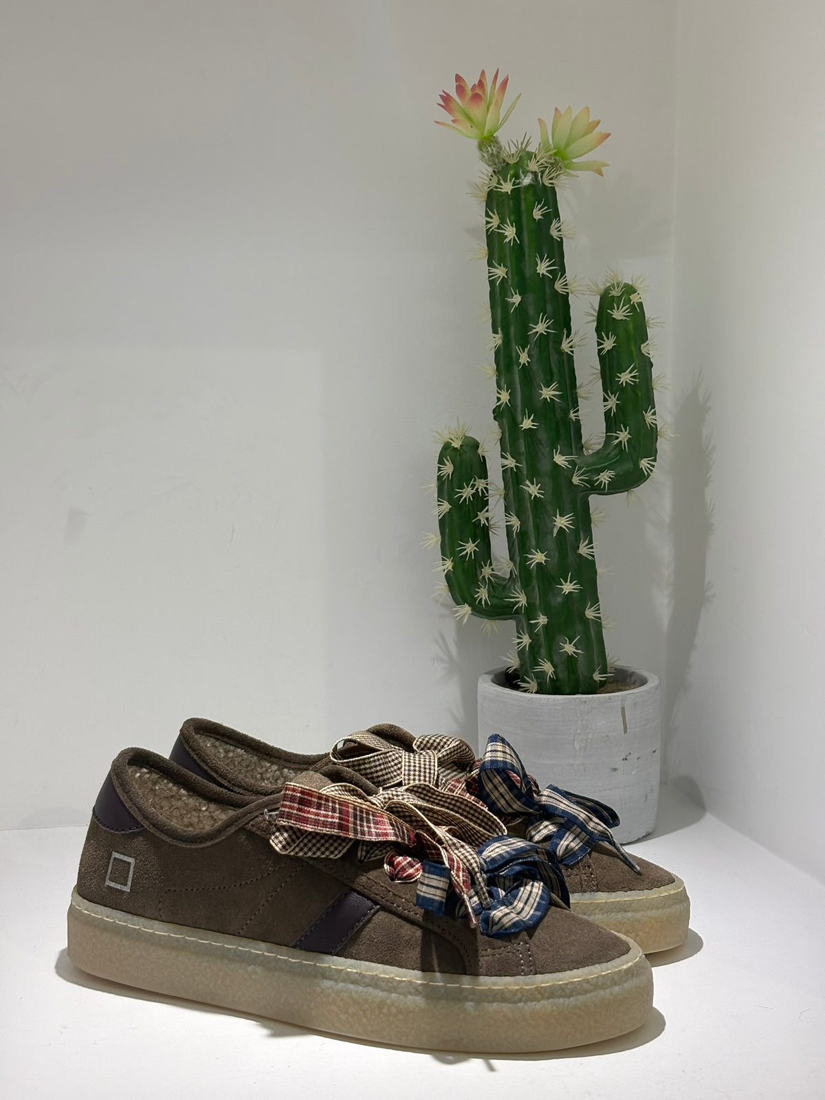 SNEAKER TENDER SUEDE MARRONE