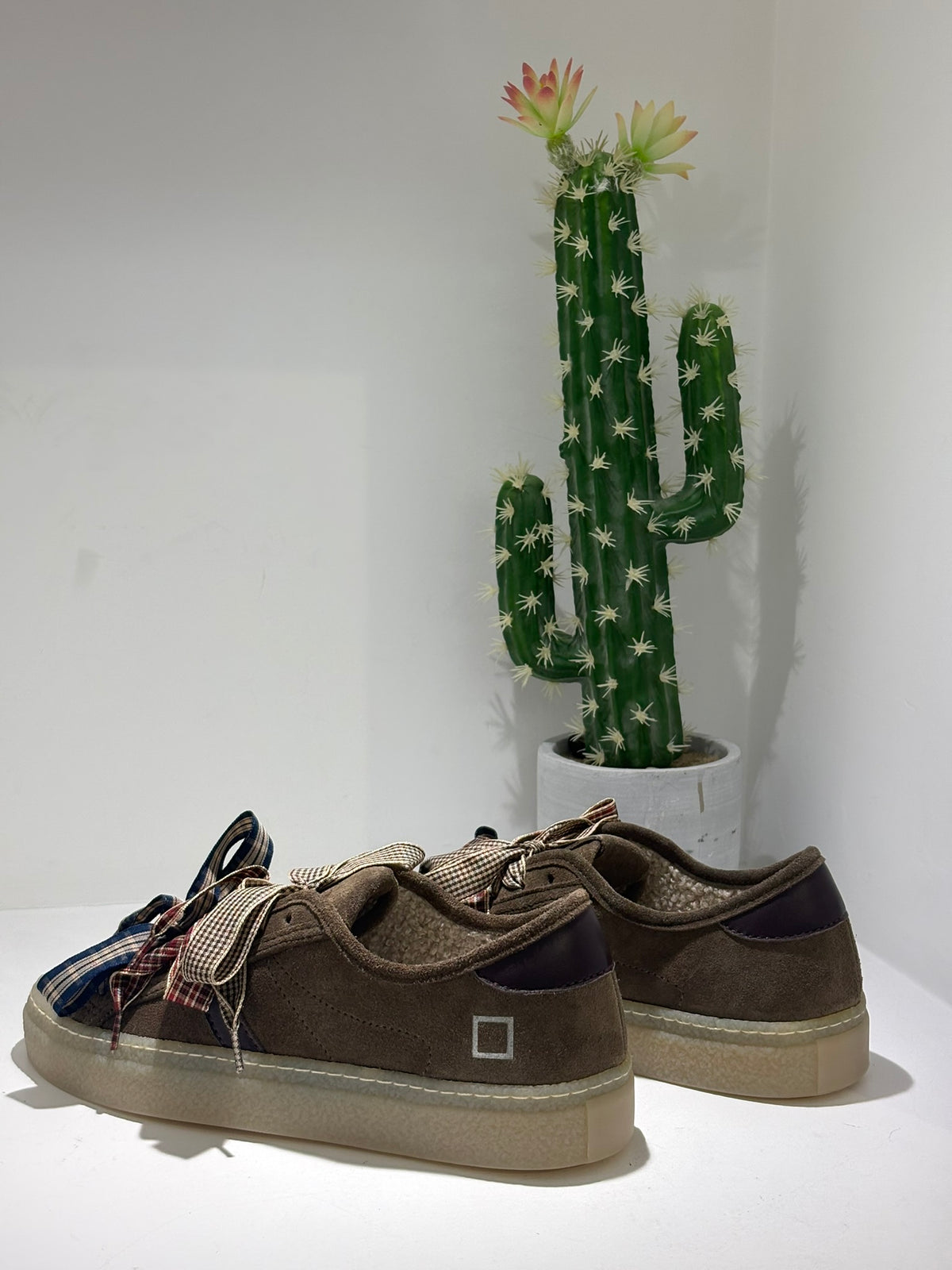 SNEAKER TENDER SUEDE MARRONE