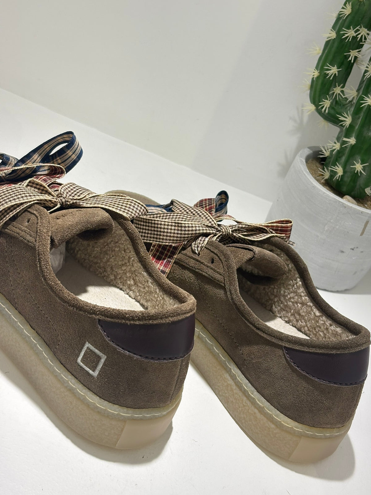 SNEAKER TENDER SUEDE MARRONE