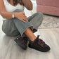 SNEAKER TOSCA BLU CIOCCOLATO