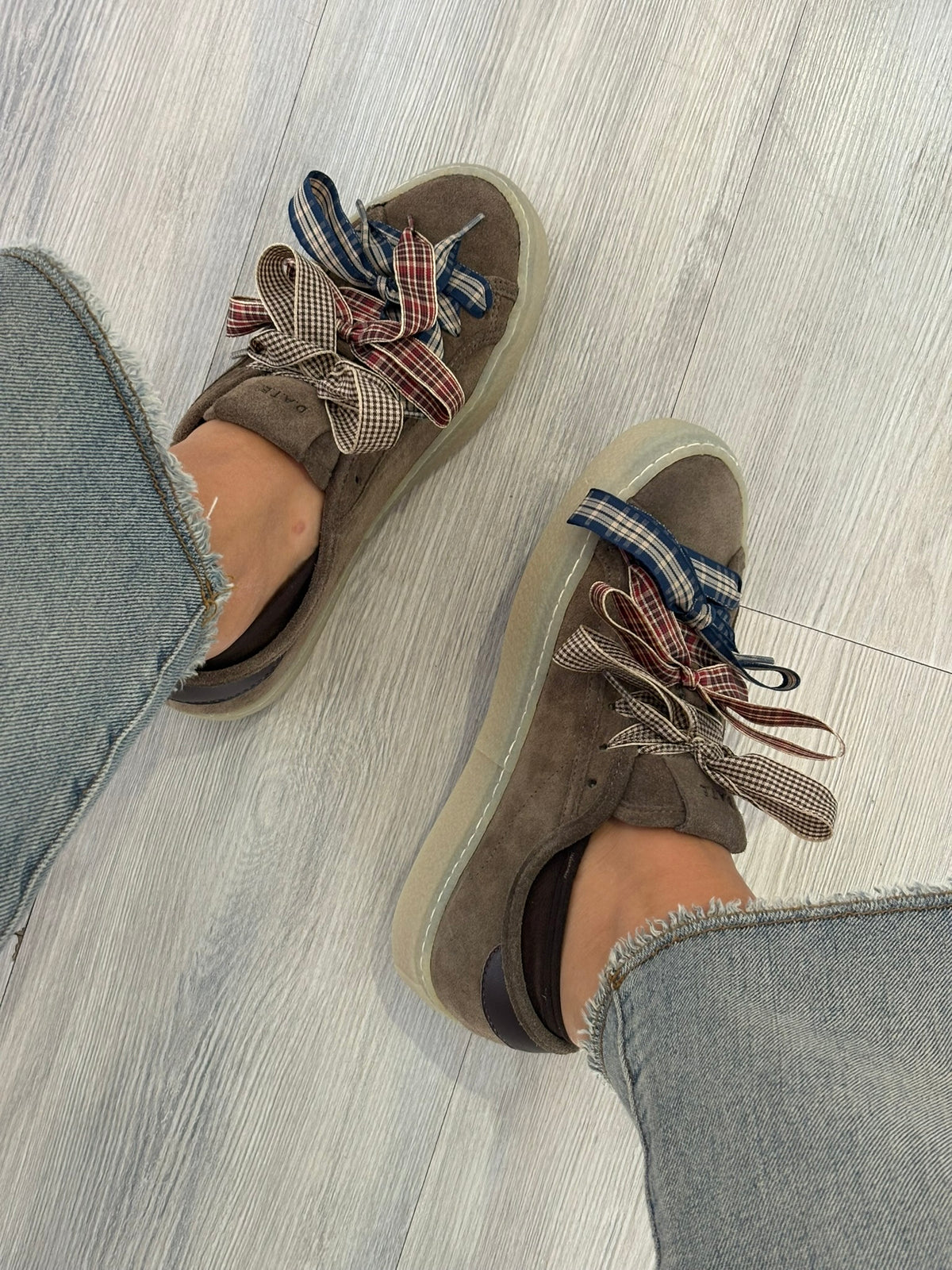 SNEAKER TENDER SUEDE MARRONE