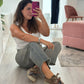 SNEAKER TENDER SUEDE MARRONE