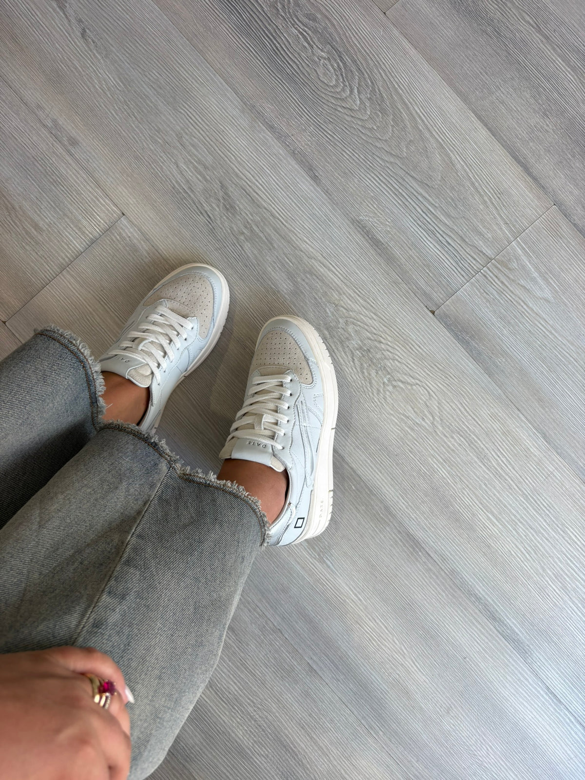 SNEAKER DATE BIANCO TORNEO