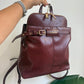 ZAINO VERNICE BORDO