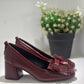 DECOLLETE VERNICE BORDO