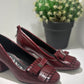 DECOLLETE VERNICE BORDO