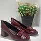 DECOLLETE VERNICE BORDO