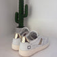 SNEAKERS DATE COURT 2.0 VINTAGE CALF IN VERA PELLE BIANCO