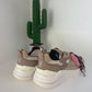 SNEAKERS DATE CON INSERTI IN CAMOSCIO BEIGE
