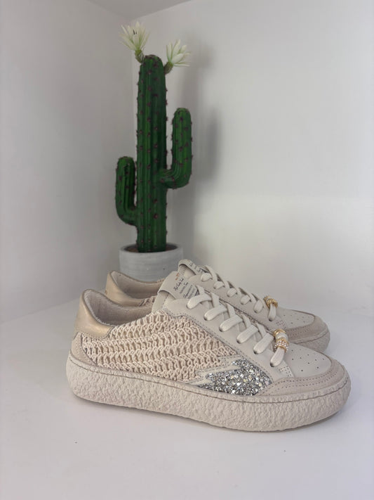 SNEAKER STOKTON MACRAME E STRASS