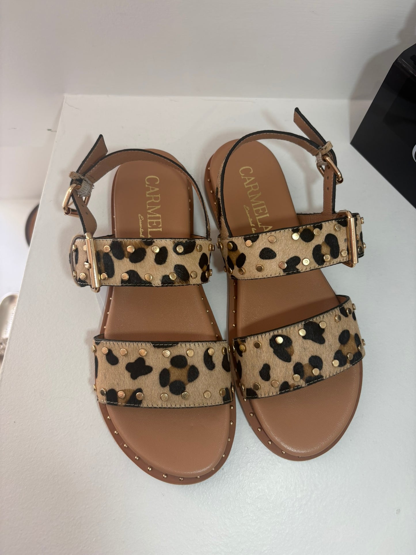 SANDALO CARMELA CAVALLINO LEOPARDATO