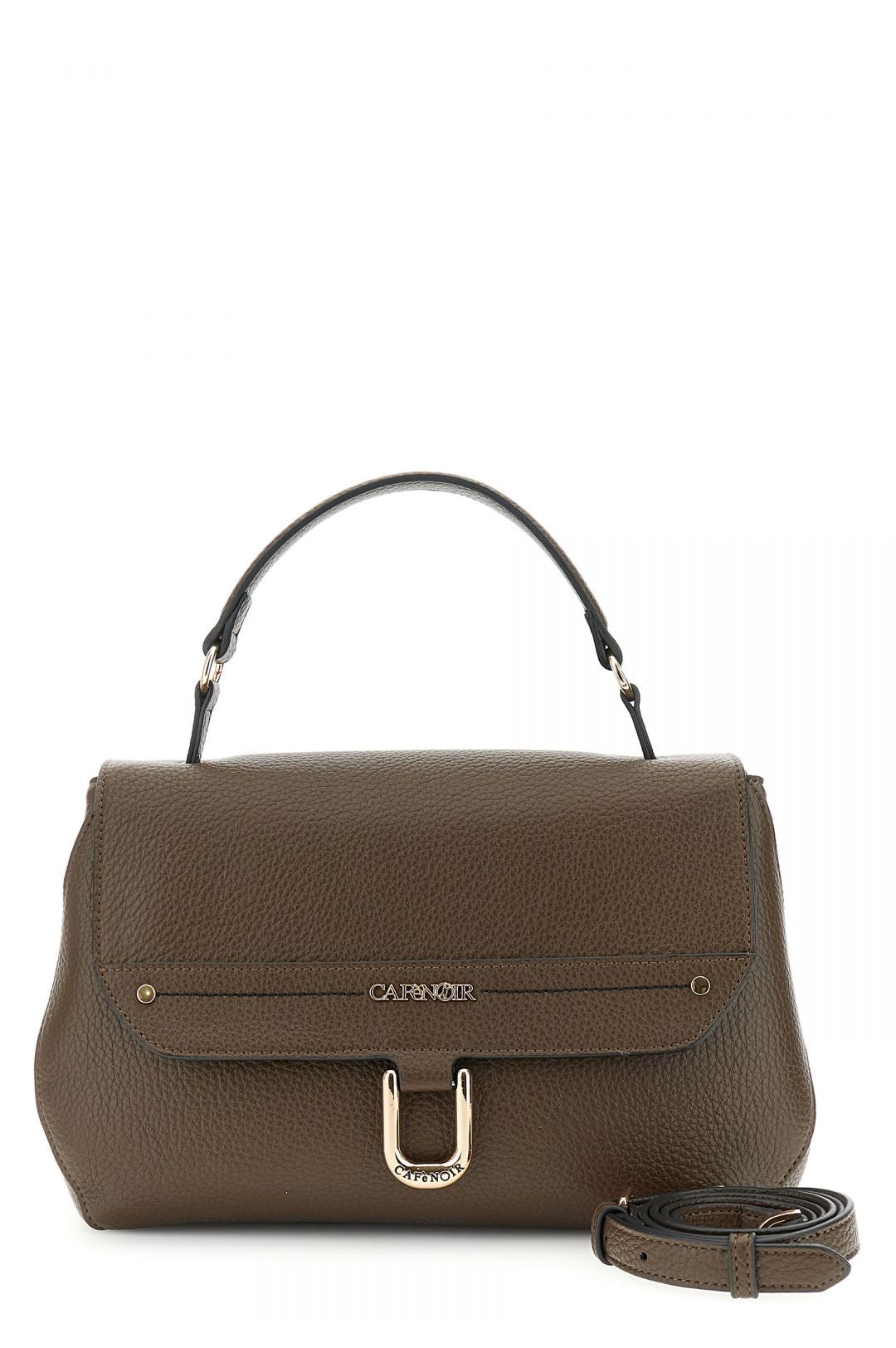 BORSA A MANO CAFENOIR MARRONE