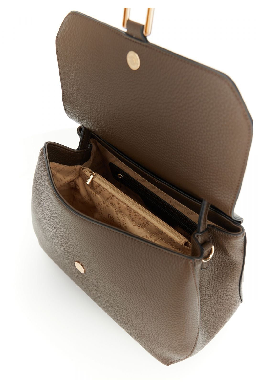 BORSA A MANO CAFENOIR MARRONE