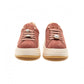 Sneakers Ape pazza Rosa antico in pelle con perle rimovibili